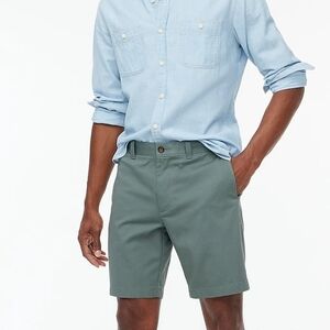 J.CREW Factory 9in Flex Gramercy Chino Burgundy Shorts